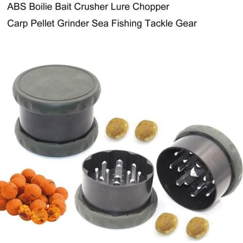 Fishing Bait Lure Crusher Grinder ABS Boilie Bait Crusher Lure Chopper Carp Pellet Grinder Sea Fishing Tackle Gear