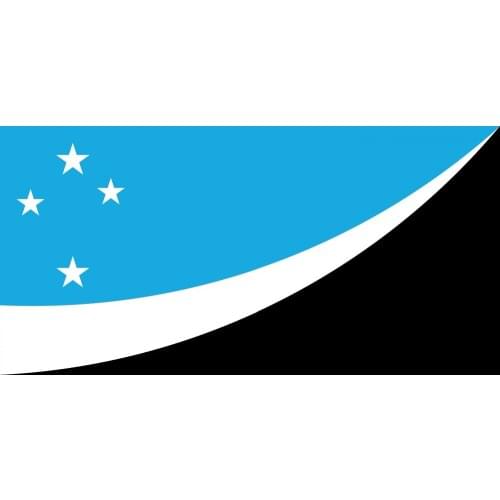 90x150cm blue and black flag with stars