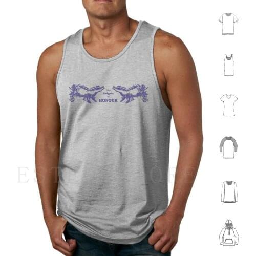 Badgers Of Honour Tank Tops Vest Sleeveless Badgers Badger Honour Honor Animal Ink