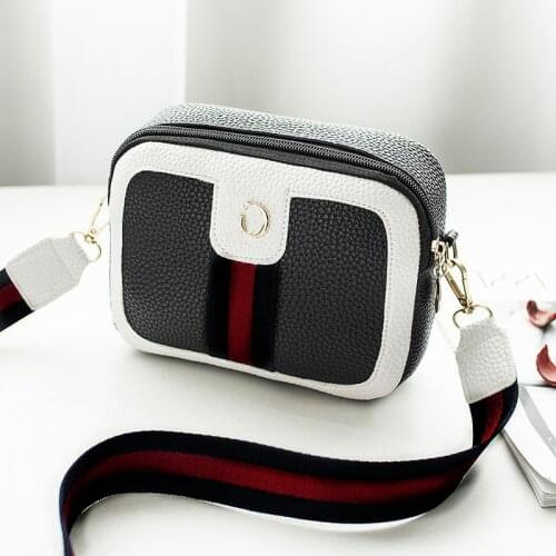 Wholesale Bag CG Letters 2021 Shoulder/Crossbody Bag Stripe Contrasting Color Square Sling Phone New Fashion Small Womens Bag