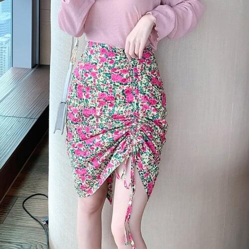 2021 Autumn Winter Knitting Skirt High Waist Long Pencil Skirt Women Knitted Casual Vintage Maxi Skirt Vintage Warm Thick Midi