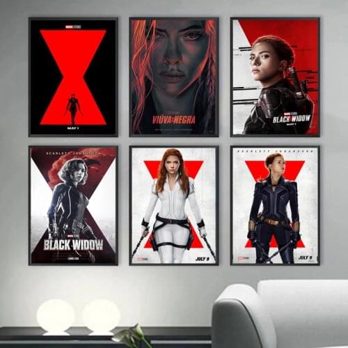 DIY 5D Diamond Painting Marvel Superhero Black Widow Avengers Cross Stitch Kits Full Drill Diamond Embroidery Mosaic Home Decor