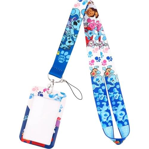 DZ2266 Cute Novel Neck Strap Lanyards Keychain Badge Holder ID Card Pass Hang Rope Lariat Lanyard Key Ring Gifts Accessories