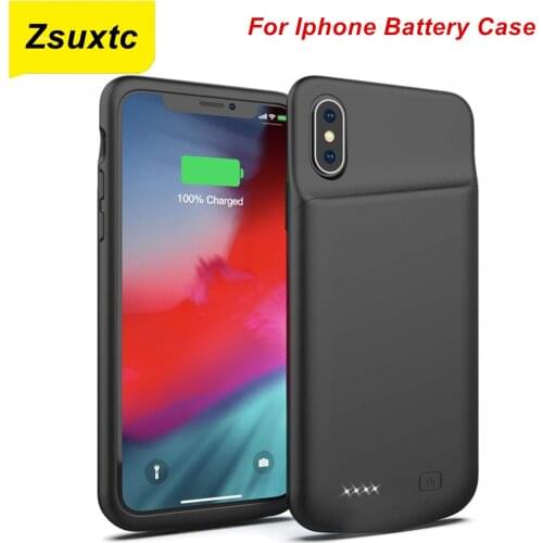 Battery Case For iphone 6 6S 7 8 6 Plus 6S Plus 7 8 Plus X XS XR XS Max 11 Pro Max Battery Charger Case Power Bank