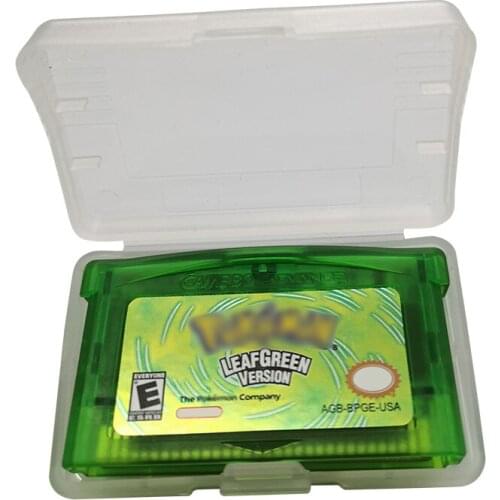 Game Card Firered Emerald Video Game Cartridge Console Card English Language