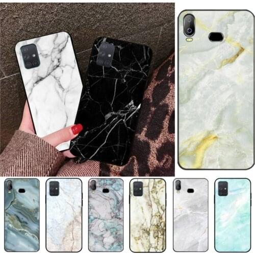 Marble pattern Phone Case For Samsung Galaxy A21S A01 A11 A31 A81 A10 A20E A30 A40 A50 A70 A80 A71 A51
