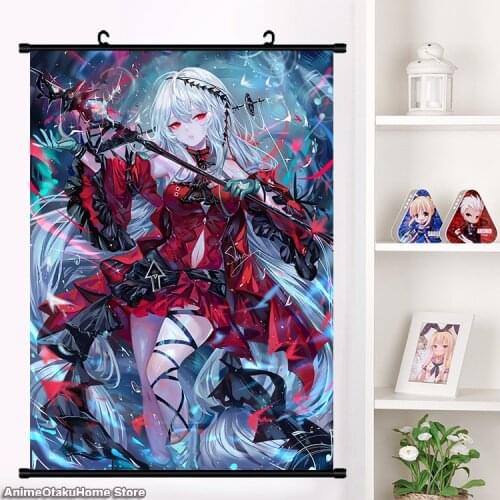 NEW Anime Game Arknights Skadi the Corrupting Heart HD Wall Scroll Mural Painting Poster Wall Hang Print Poster Home Decor Art