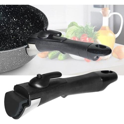 Outdoor Removable Pot Clip Dismountable Grip Clamp Detachable Handle for Wok Pan Outdoor Camping Accessories