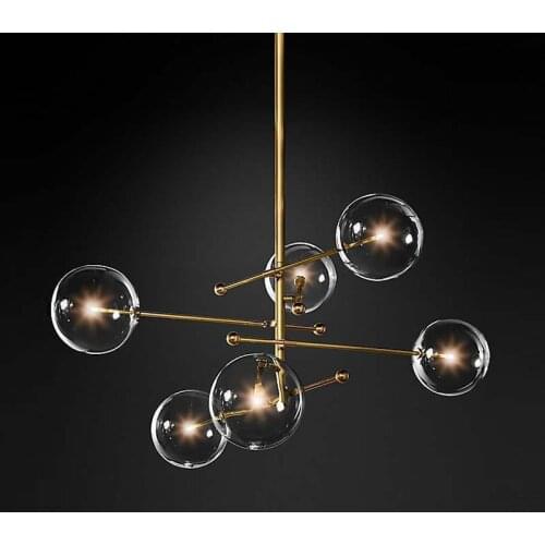 Industrial lamp pendant lights crystal LED pendant lights bedroom hanging lamp deco chambre