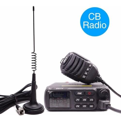 QYT CB-27 CB Radio 26.965-27.405MHz AM/FM 12/24V 4 Watts LCD Screen Shortware Citizen Band Multi-Norms CB Mobile Radio