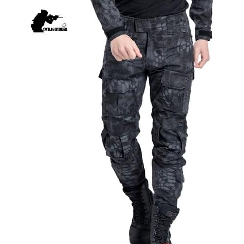 New Mens Camouflage Tactical Pants Military Multi-pocket High Quality Cambat Pant Men Military Training Trousers Outdoor BFG3