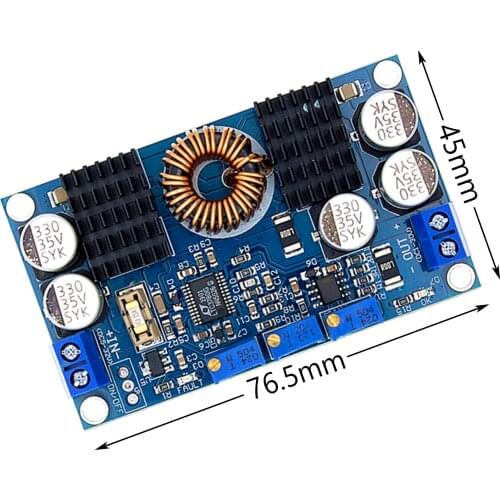 LTC3780 DC 5-32V to 1V-30V 10A Automatic Step Up Down Regulator Charging Module