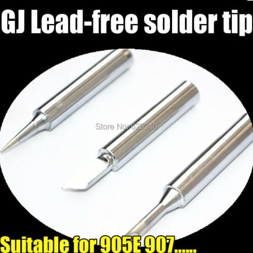Free shipping GJ Lead-free electric soldering iron solder tip 3/pcs I 3C K Universal MT-3927 MT-3917 905E 907 MT-3918