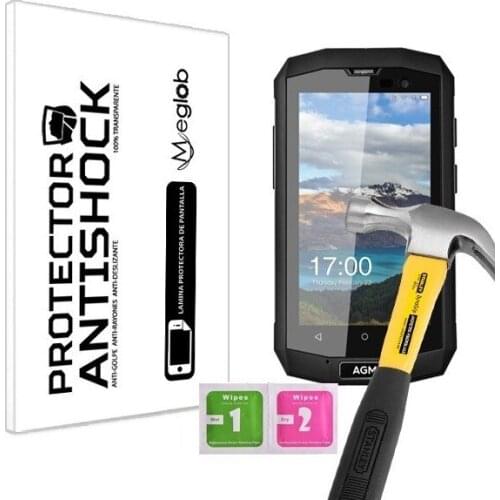 Screen protector Anti-Shock Anti-scratch Anti-Shatter compatible with AGM A8 Mini