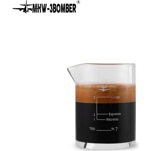 Barista Coffee Shot Glass 70ml Single Double Lungo Measuring Glass Espresso Cups Dosing Tools Measuring The Perfect Espresso