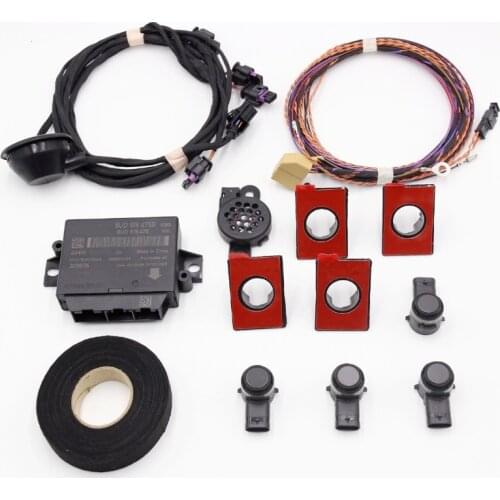 Rear OPS 4K Park Pilot 4 Parking Sensors Kit For Audi Q3