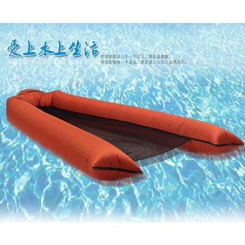Summer Inflatable Floating Row Beach Swimming Air Mattress Outdoor Pool Inflatbale Sofa Water Hammock Lounge Sleeping Bed