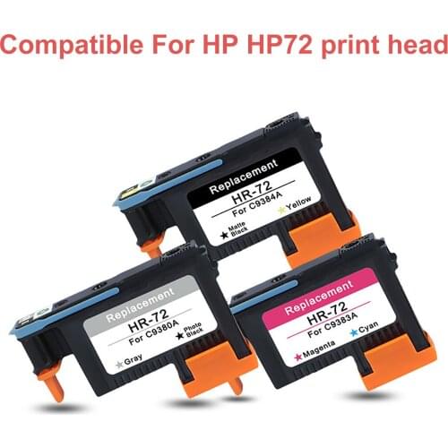 Print Head Printhead For HP 72 Hp 72 Print Head C9380A C9383A C9384A for HP72 Designjet 2300 / T610 / t1300 / T2300 Printer Head