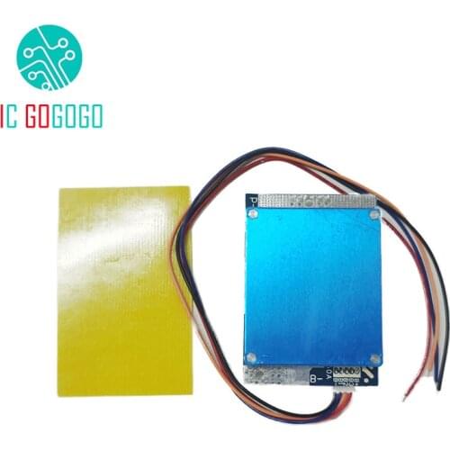 3S 12V 100A BMS Li-ion Lipo Lithium Battery Protection Board 3.7V Packs Common Port Balance 300A Peak 80A Continuous Current PCB