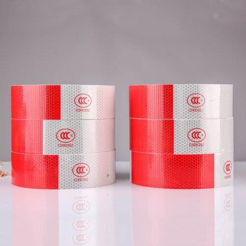 3M Reflective Tape Safety Caution Warning Reflective Adhesive Tape Sticker for Truck Motorcycle Bicycle Car Styling