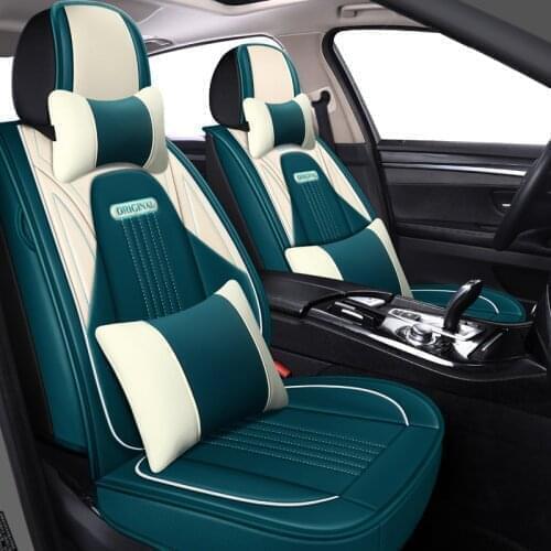 High quality Leather Car seat covers For skoda octavia 2 fabia superb 3 karoq spaceback mk2 tour kodiaq rapid 2017 accessories