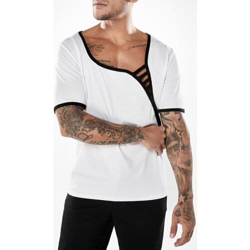 Мужские однотонные футболки ZHELIN China At AliExpress