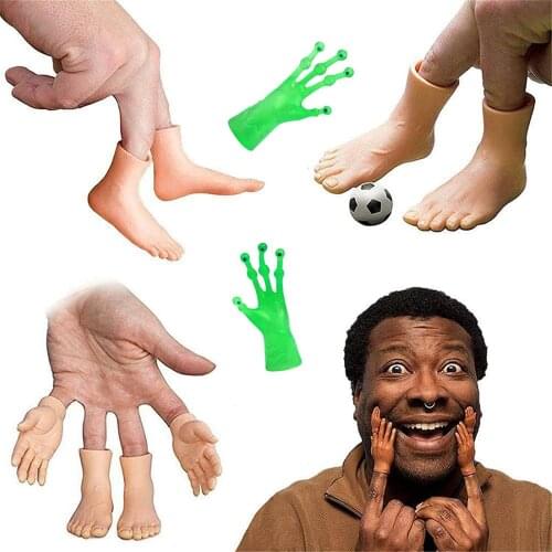 2/10Pcs Nail Finger Cover Simulation Halloween Party Prop Creative Prank Toy