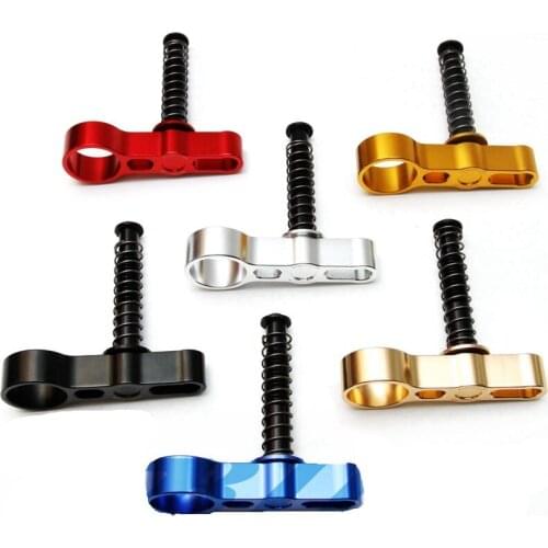 2 pcs Bicycle Hinge Clamp Lever For Brompton Folding Bike Bicycle Clamp Plate Lightweight CNC AL7075 Aluminum hcl-3