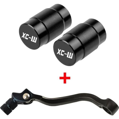 200 250 300 XC-W Motorcycle Gear Shift Pedal Lever Vehicle Wheel Tire Valve Stem Caps covers For 200XC-W 250XC-W 300XC-W TPI