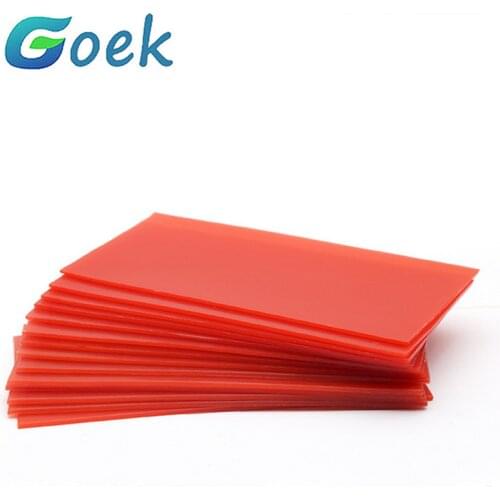 250g/box Dental Lab Material Base Plate Red Dental Wax 18/15pcs 1.5/1.3mm Dentist Auxiliary Material For Dental Lab