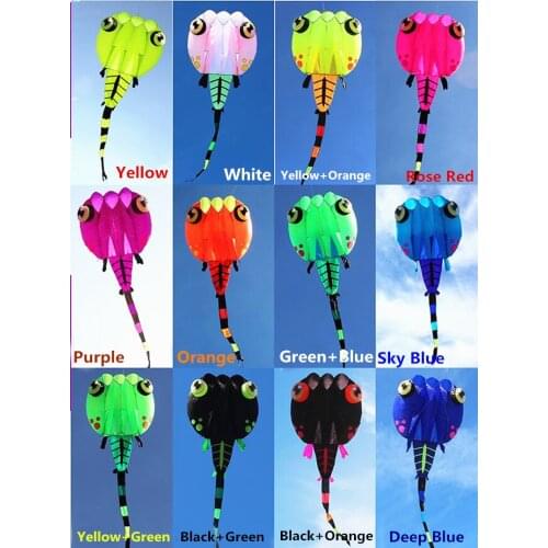 Free shipping large tadpole soft kite line ripstop nylon kite flying for adults outdoor toys weifang kite factory octopus