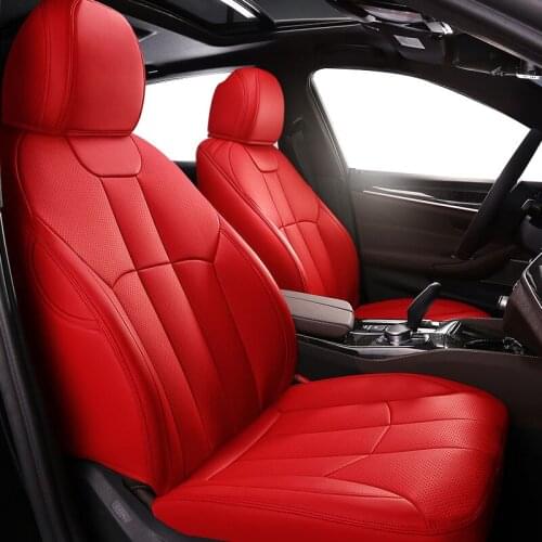 ZHOUSHENGLEE Custom Car Seat Covers for BMW 7 Series F01 F02 F03 F04 G11 G12 E65/66 X1 E84 F48 F49 car accessories auto cushion