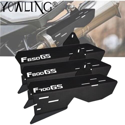For BMW F650GS F700GS F800GS F650 F700 F800 GS Exhaust Pipe Crash Protector Rear Muffler Shield Cover Anti-scalding Protection