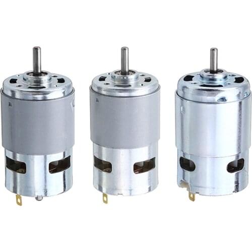 775/795/895 Motor DC 12V-24V 3000-11000RPM Motor Large Torque Gear Motor With Double Ball Bear For Engraving Machine Lathe Tool