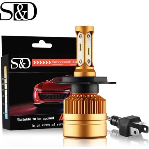 Motorcycle Headlight H4 LED Bulb 4000LM Motorbike Light 25W Super White 6000K Moped Scooter Outdoor Hi/Lo Lighting For Suzuki
