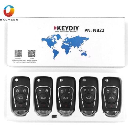 HKCYSEA 5/10/15PCS/LOT NB22 NB22-4 NB Series Universal Multi-functional Remote Control for KD900 URG200 KD-X2 Key Programmer