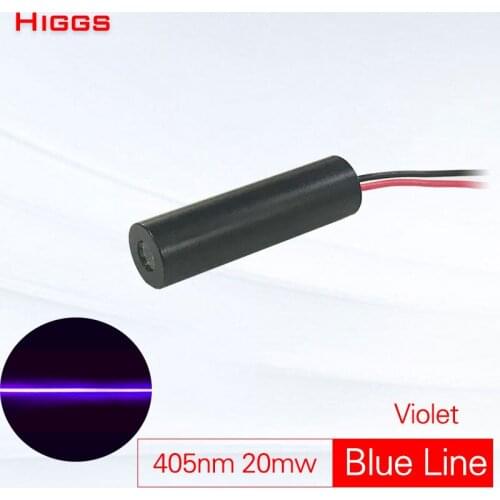 High quality 405nm 20mw blue violet line laser module laser sight pointer industrial grade Positioner marking customizable