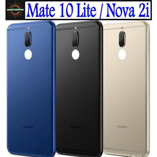 Original For Huawei Mate 10 Lite Battery Cover G10 Rear Door Housing Back Case Replacement 5.9" For Huawei Nova 2i Battery Cover