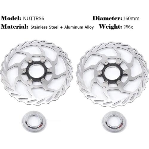 Center Lock Adapter Aluminum Alloy Six Nails Disc Conversion Cover Hub Center Locking Covers Durable Mountian Bike Accessories