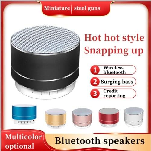 Portable Small Mini Bluetooth Speaker Card Outdoor Audio Broadcast Subwoofer Small Speaker Mobile Phone Computer Universal