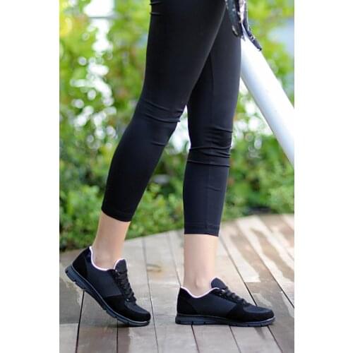 A1971-20SiyahSiyah Pink Potin Women Black Black Shoes A1971-20