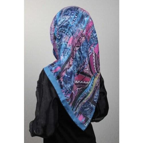 SCARFELLA SOFT HAND DİKİŞLİ SCARF DESEN-44 - RENK-05
