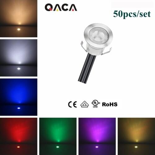 50pcs/Lots **DHL FREE** Led Underground Light for Garden/Park/Building Recessed Carpet /Ceramic Tiles/ Natural Stone