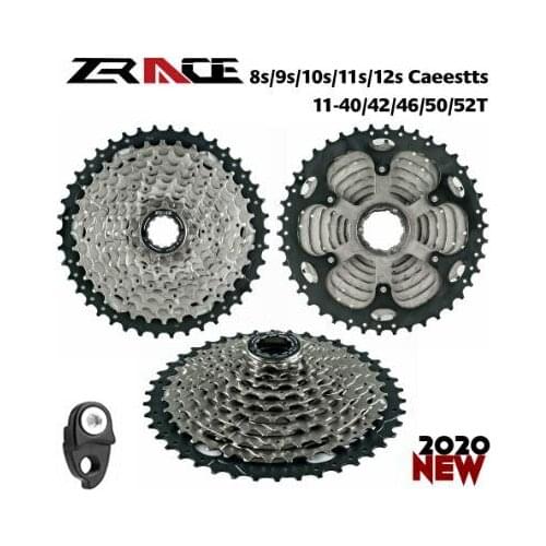 ZRACE Bicycle Cassette 8 9 10 11 Speed MTB Bike Freewheel 42T / 46T / 50T / 52T