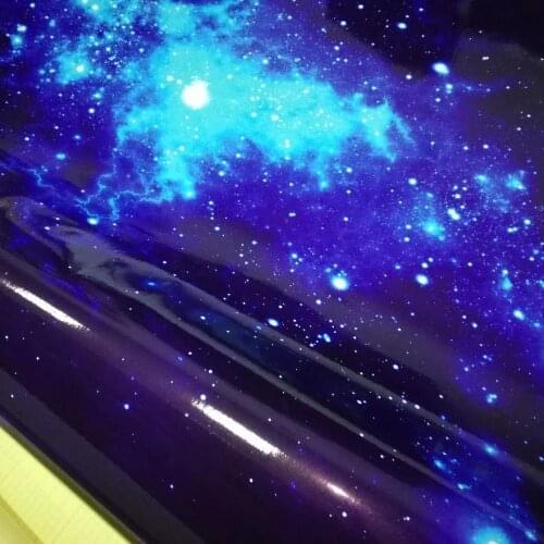 TSAUTOP 1.52*30m new style galaxy vinyl car wrap car body sticker