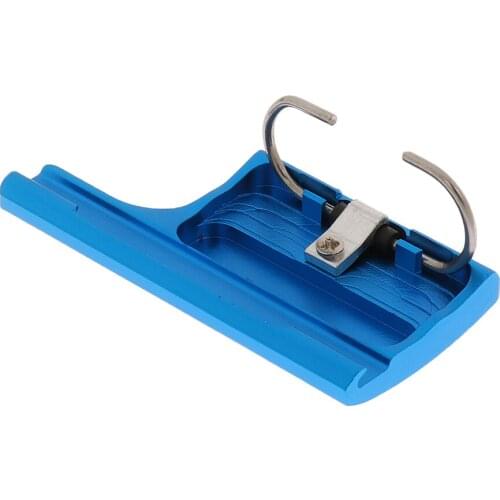 Rear Snap Latch Housing Lock Case Cover Protection for GoPro 3+/ 4 Camera Blue