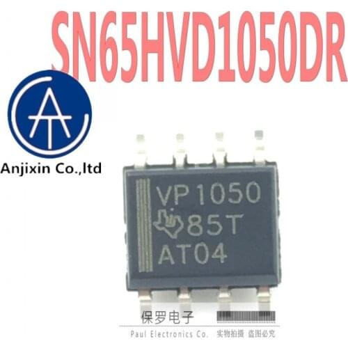 10pcs 100% orginal new real stock Transceiver SN65HVD1050DR VP1050 SOP-8