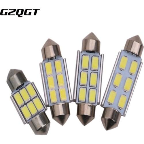 1x LED Festoon 31mm C5W 36mm LED canbus 6SMD 42mm LED 9 SMD 5630 Car Interior Dome Lamp License Plate Light Reading Bulbs
