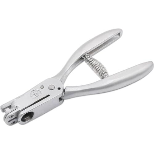 2 in 1 Notches & Pattern Hole Punch Pliers Proofing Notched Marker Leather Craft Tool