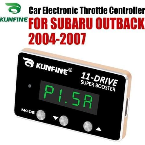 KUNFINE Car Electronic Throttle Controller Racing Accelerator Potent Booster For SUBARU OUTBACK 2004-2007 Tuning Parts Accessory